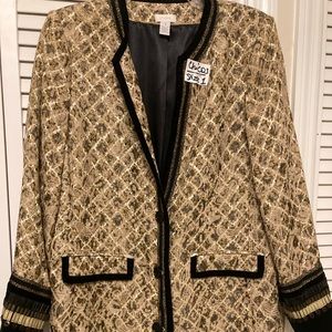 Chicos Dress Coat size one
